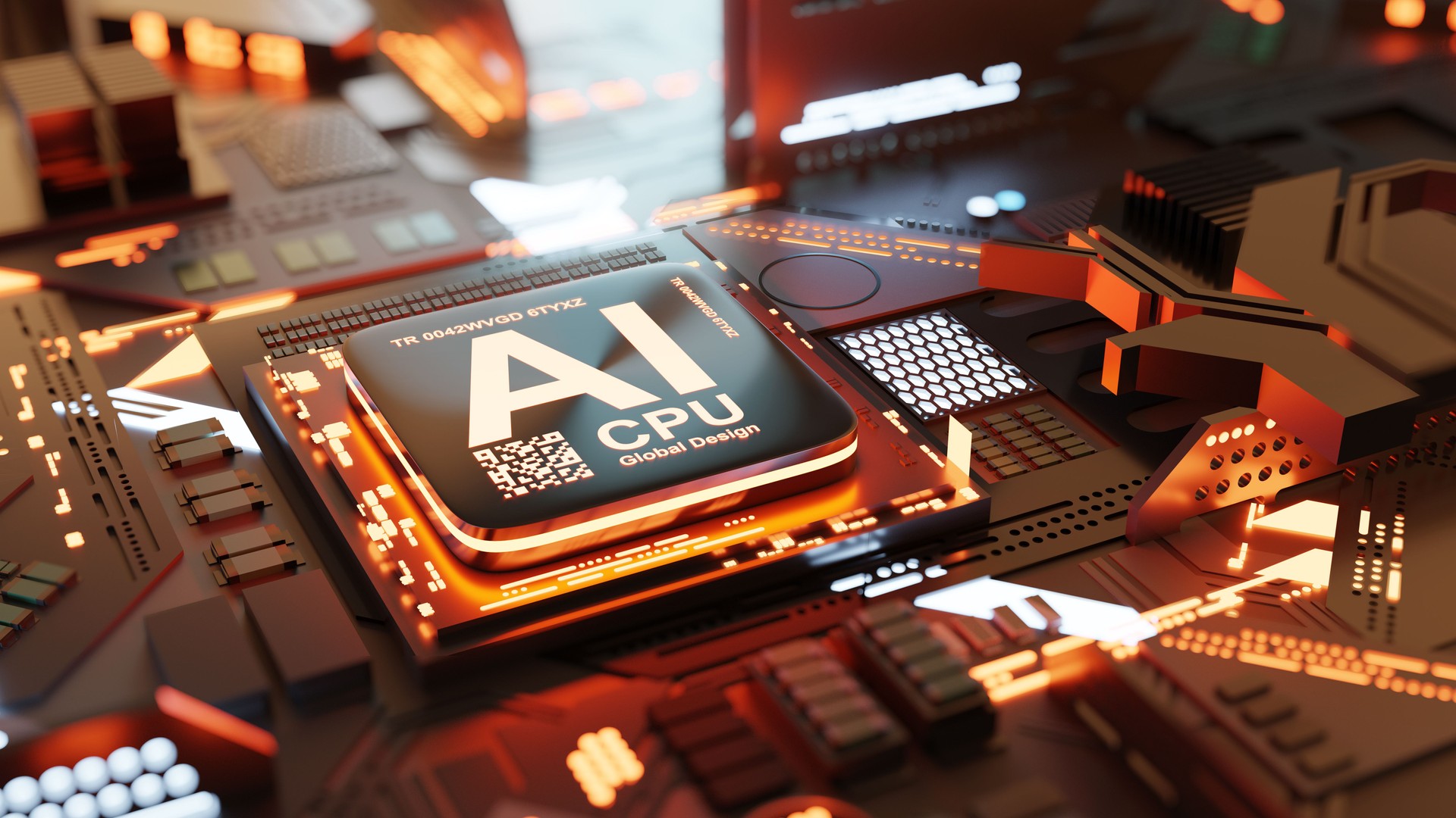 AI Artificial Intelligence Computer CPU chip